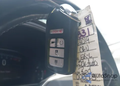 2019 Honda Cr-V Ex-L z USA, uszkodzony, nr VIN 7FARW1H82KE008518